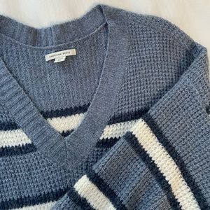dream spun american eagle blue sweater